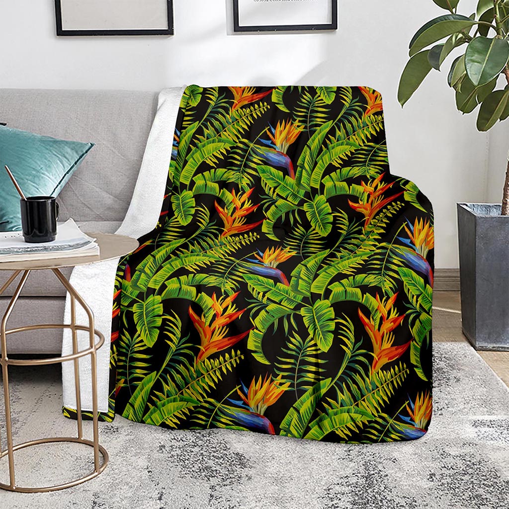 Tropical Summer Pattern Print Blanket