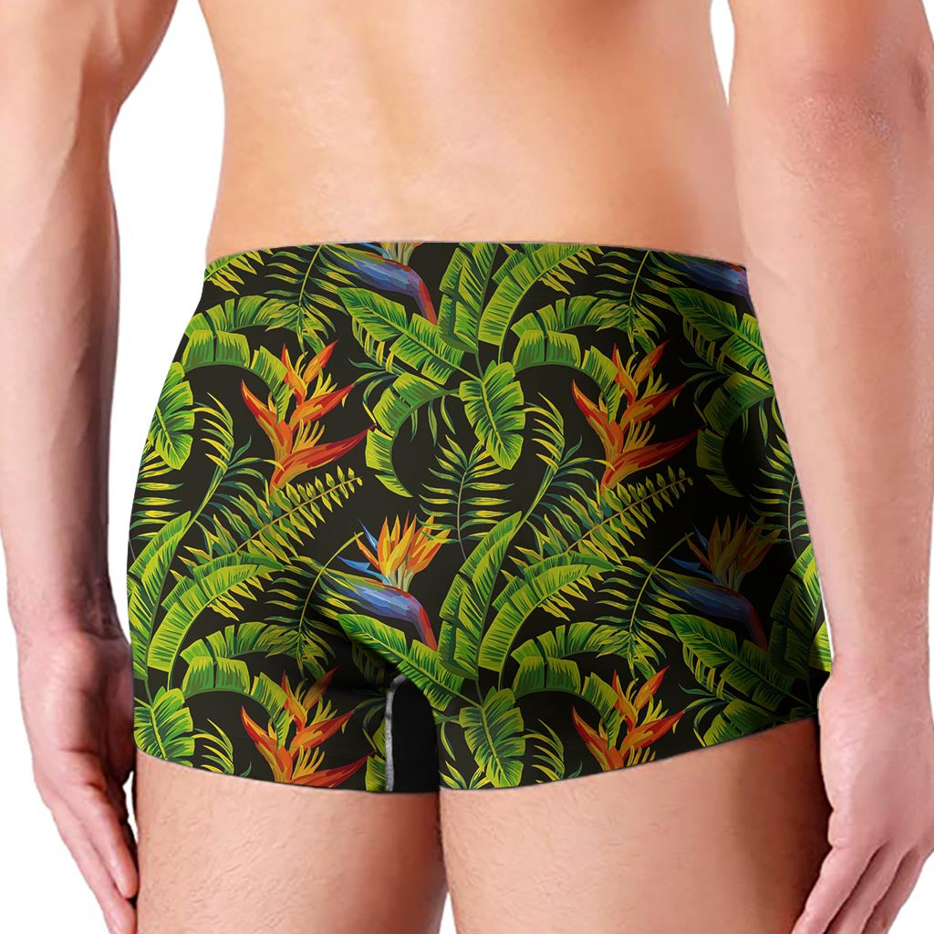 Tropical Summer Pattern Print Men's Boxer Briefs