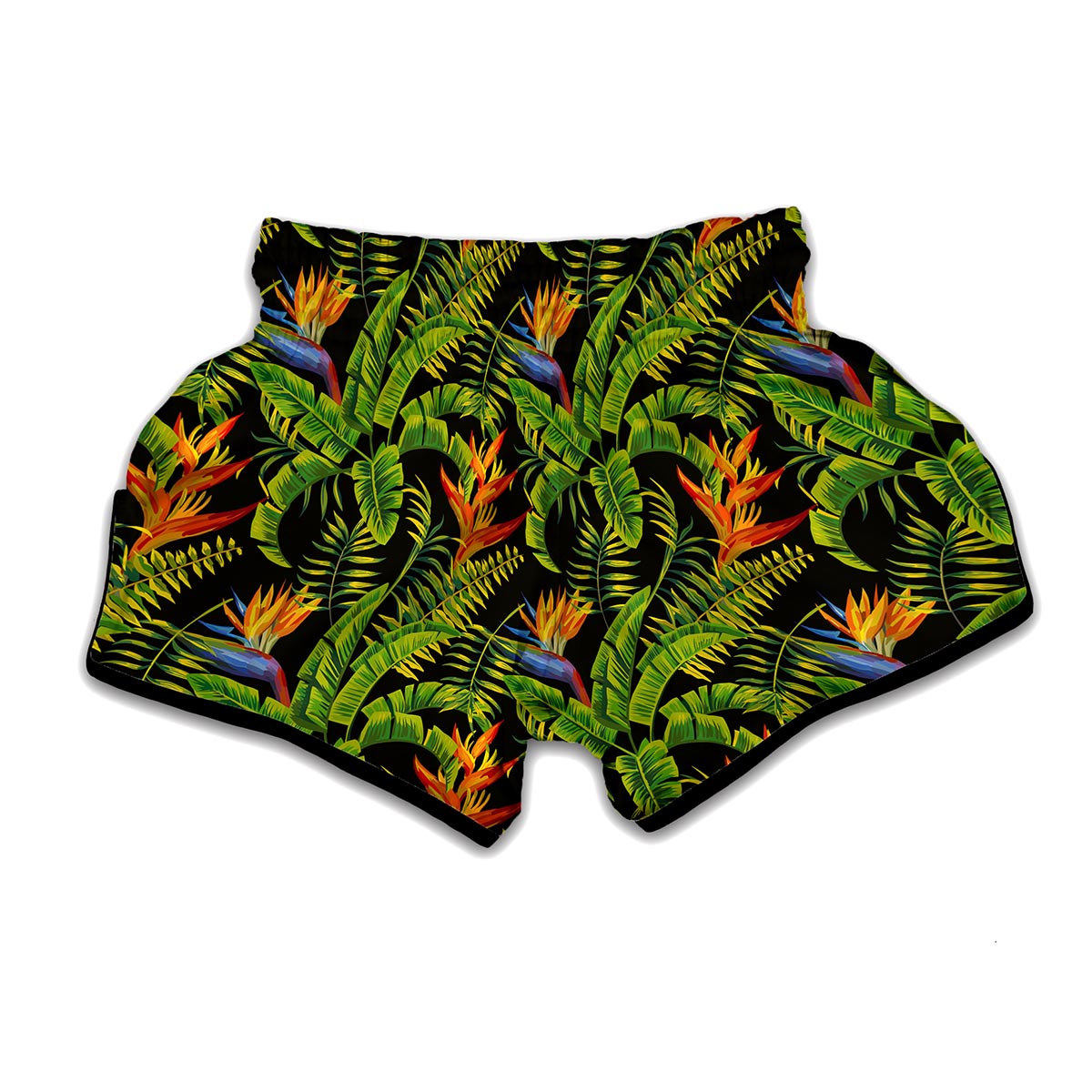 Tropical Summer Pattern Print Muay Thai Boxing Shorts