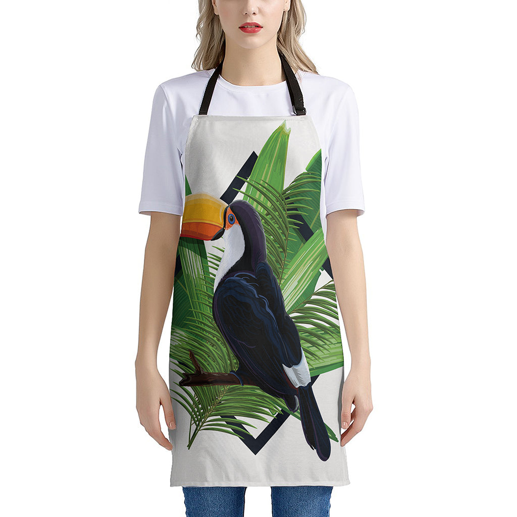 Tropical Toco Toucan Print Apron