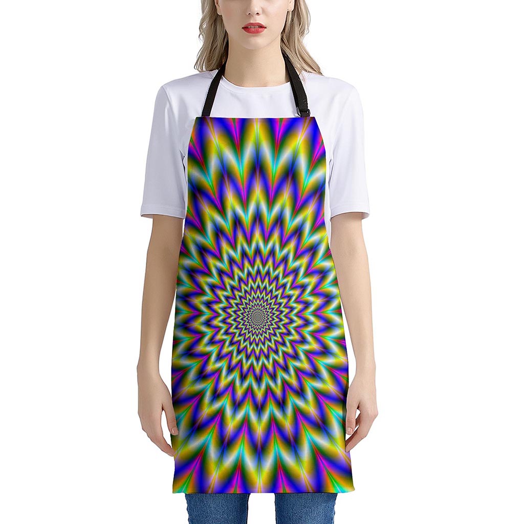 Twinkle Psychedelic Optical Illusion Apron