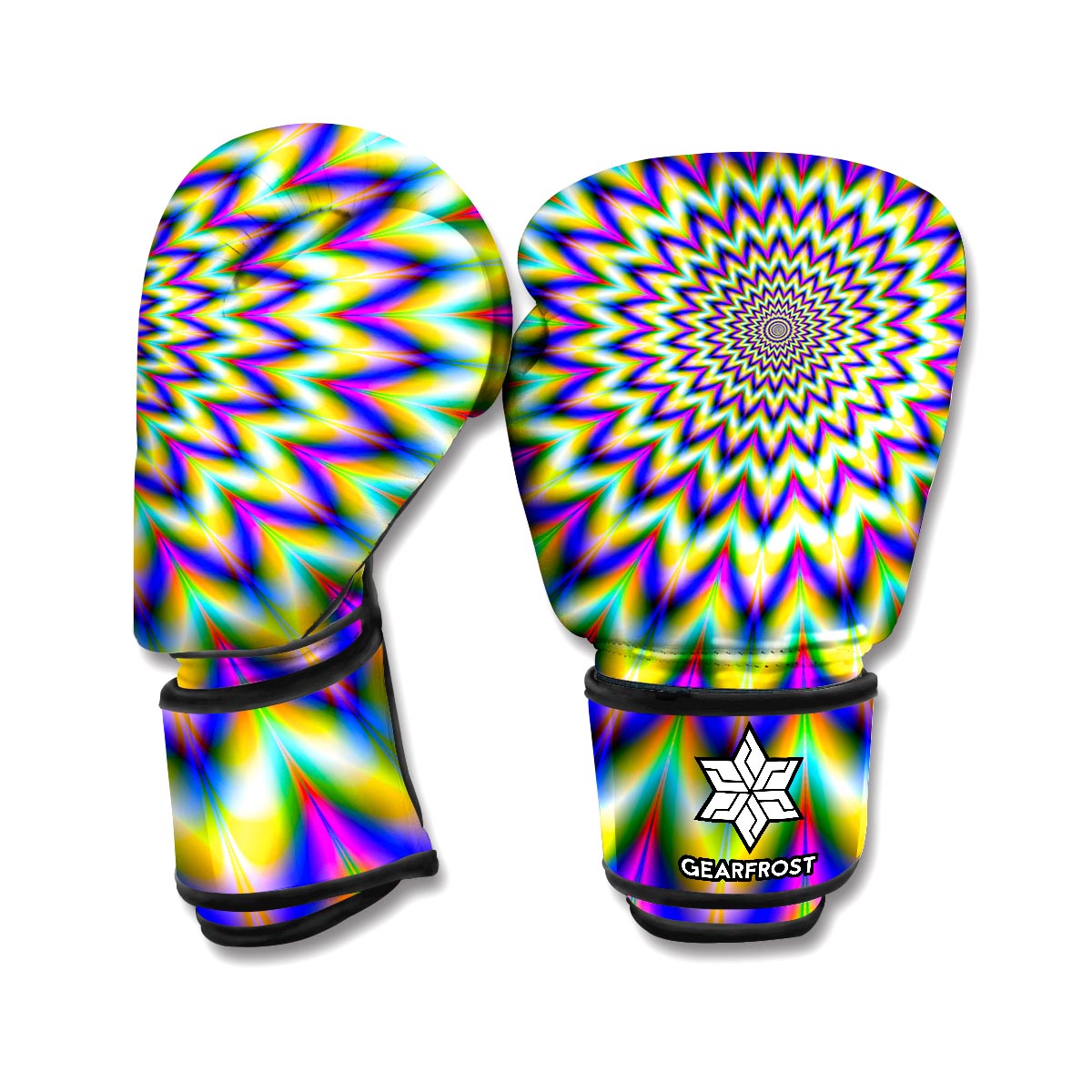 Twinkle Psychedelic Optical Illusion Boxing Gloves