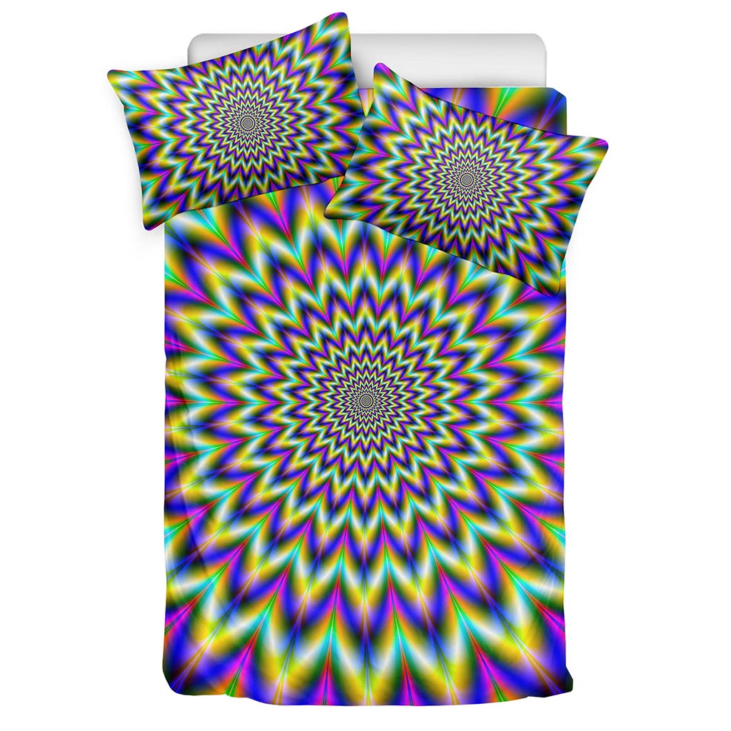 Twinkle Psychedelic Optical Illusion Duvet Cover Bedding Set