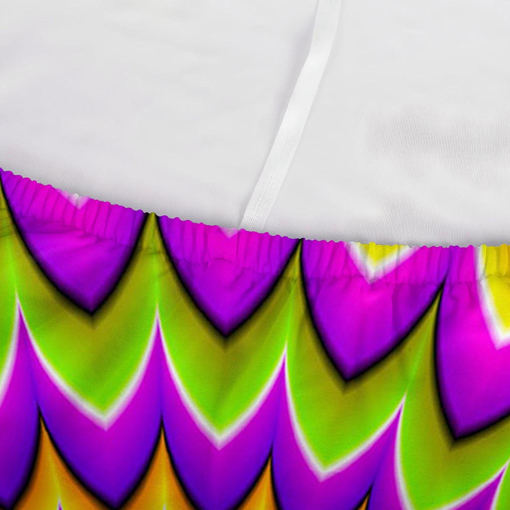 Twisted Colors Moving Optical Illusion Sofa Cover