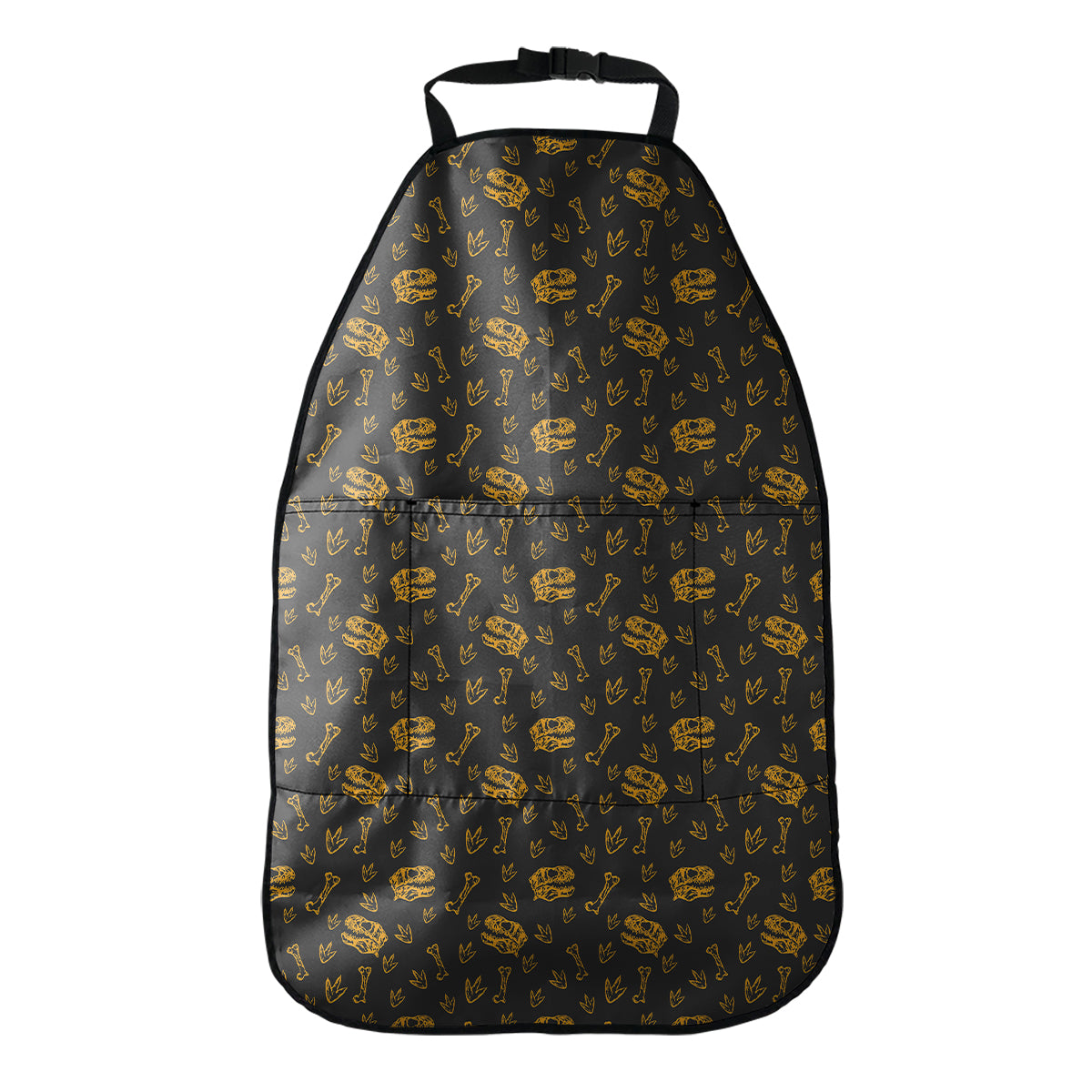Tyrannosaurus Dino Fossil Pattern Print Car Seat Organizers