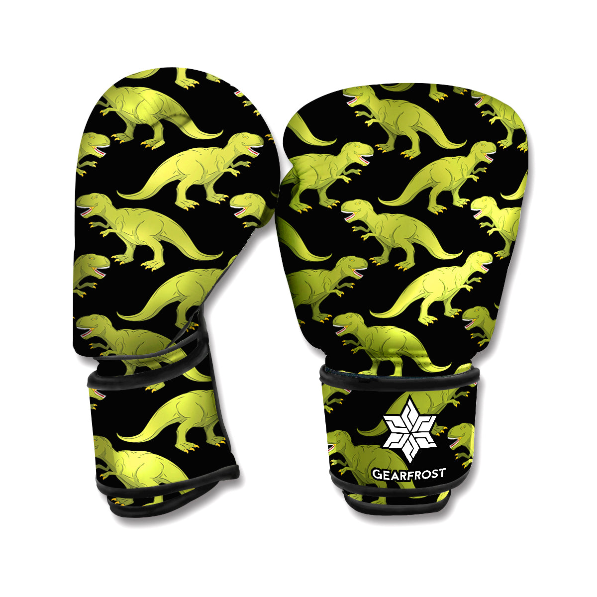 Tyrannosaurus Rex Pattern Print Boxing Gloves