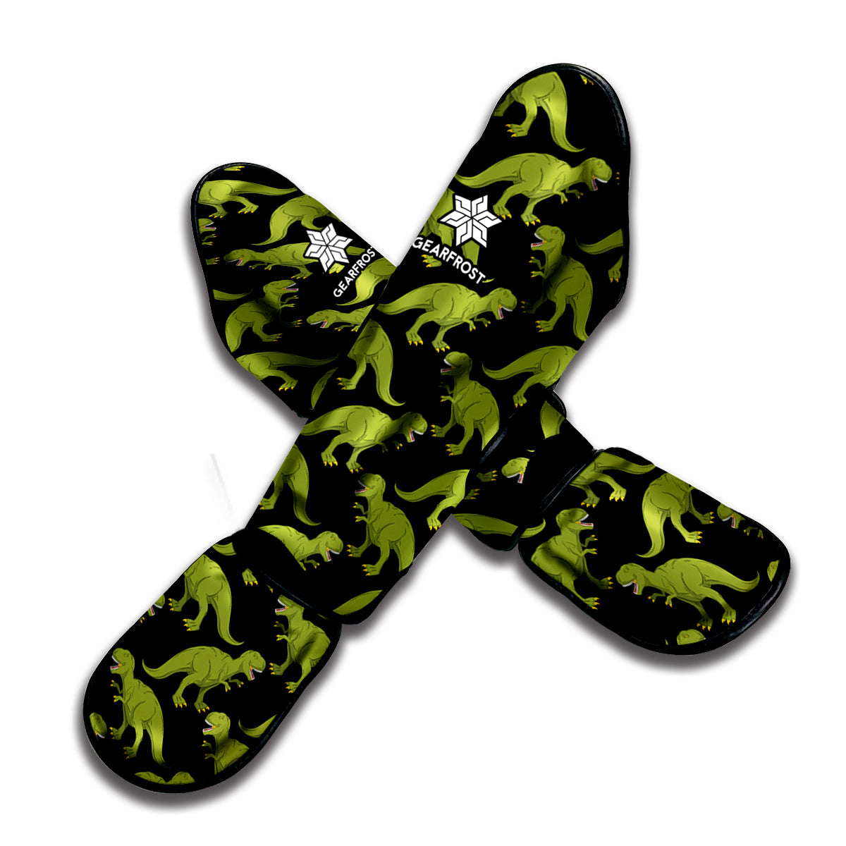 Tyrannosaurus Rex Pattern Print Muay Thai Shin Guard