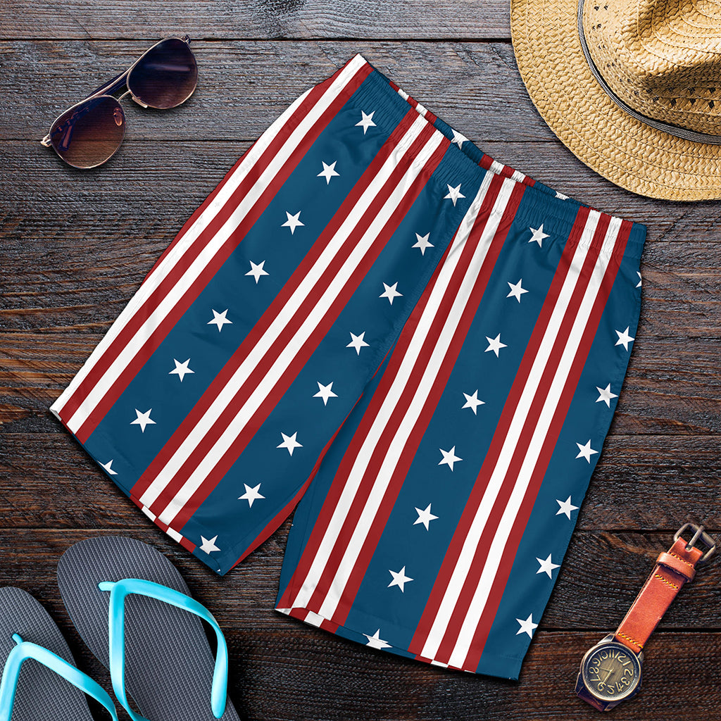 USA Independence Day Pattern Print Men's Shorts
