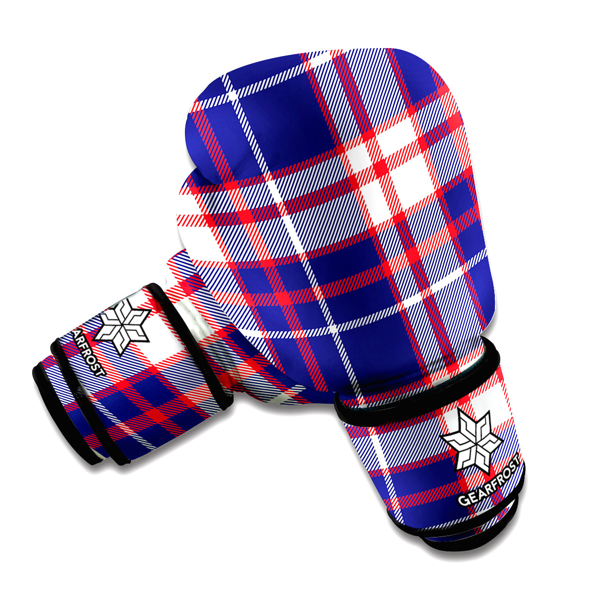 Yellow Plaid Boxing Gloves
