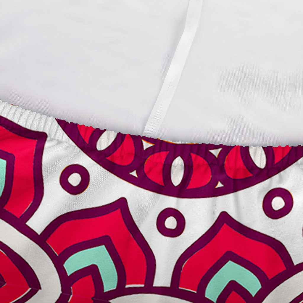 Vintage Indian Mandala Print Sofa Cover