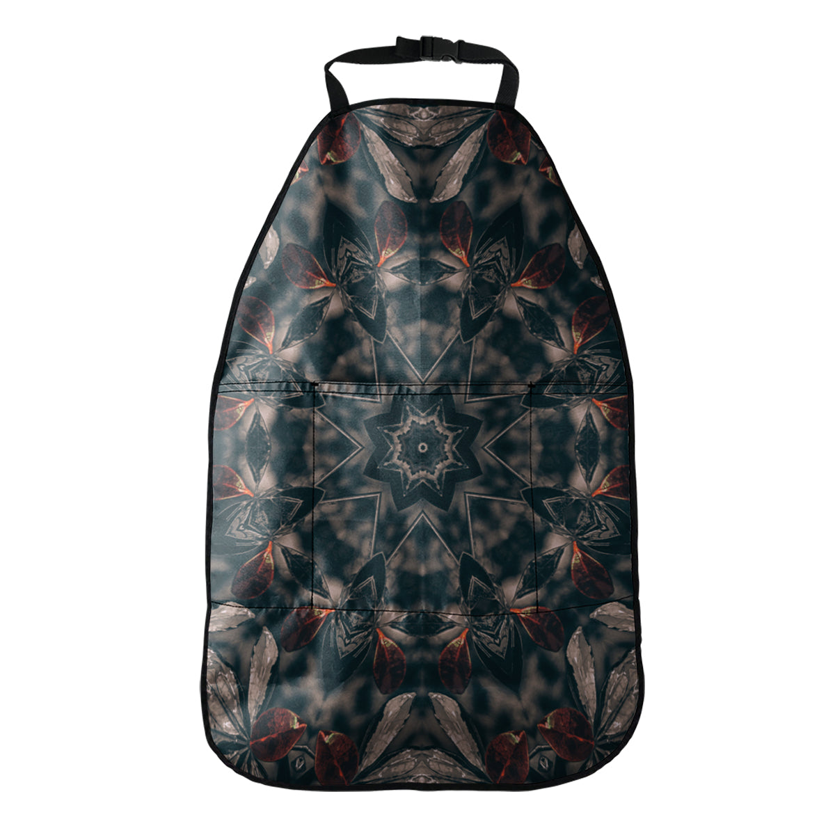 Vintage Kaleidoscope Print Car Seat Organizers