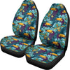 Vintage Toucan Pattern Print Universal Fit Car Seat Covers
