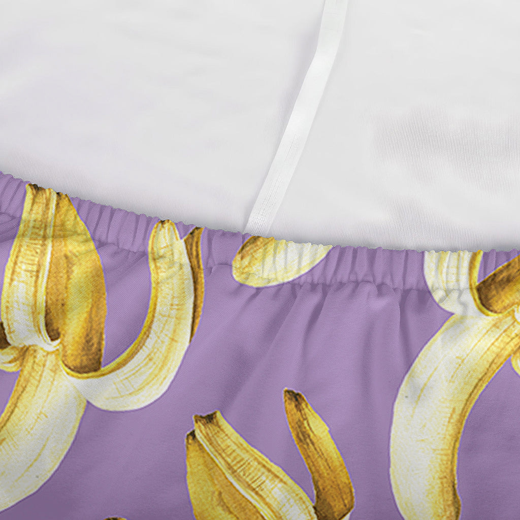 Watercolor Banana Pattern Print Sofa Cover