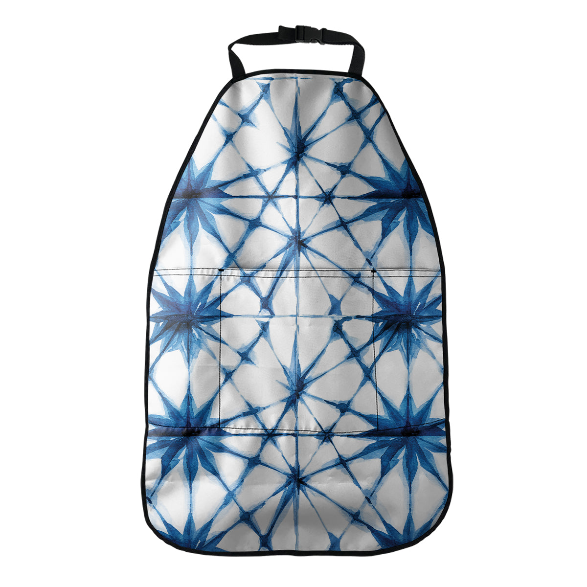 Watercolor Shibori Pattern Print Car Seat Organizers