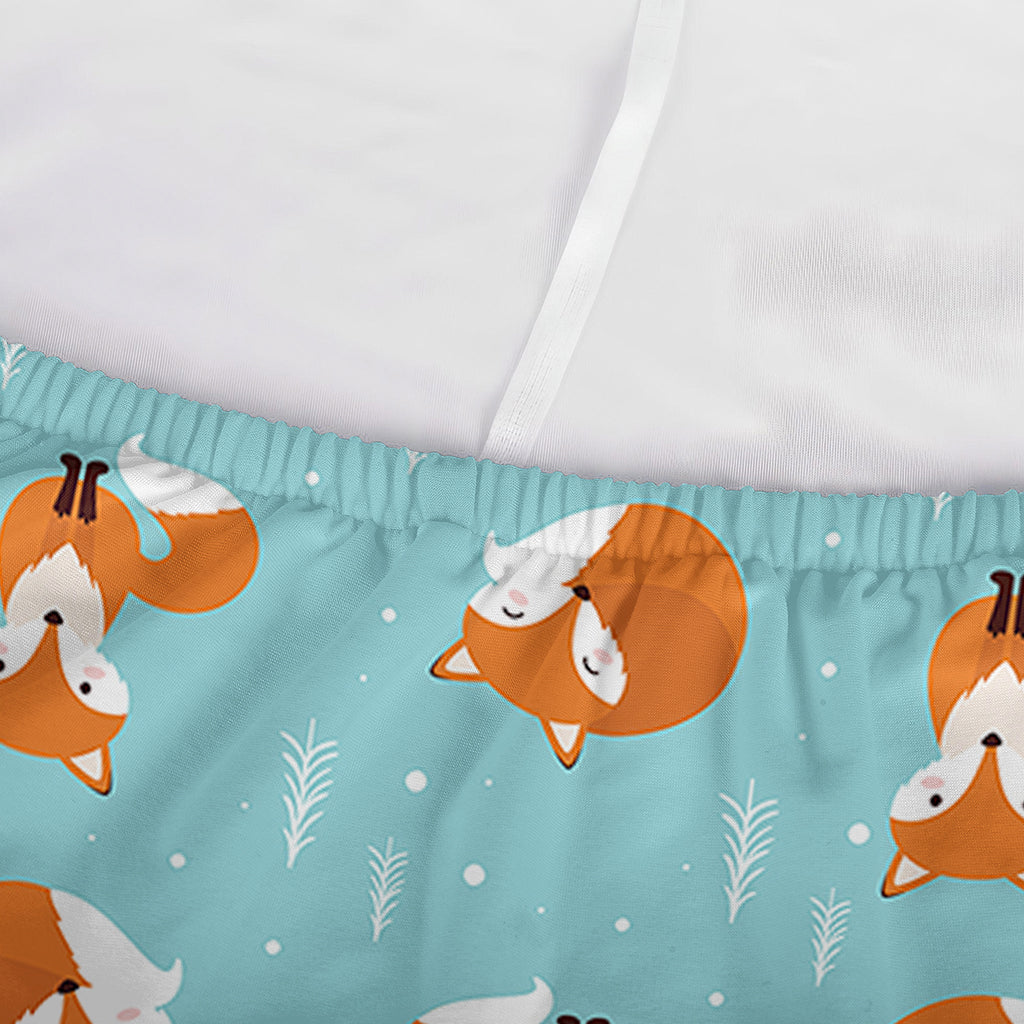 Winter Fox Pattern Print Sofa Cover