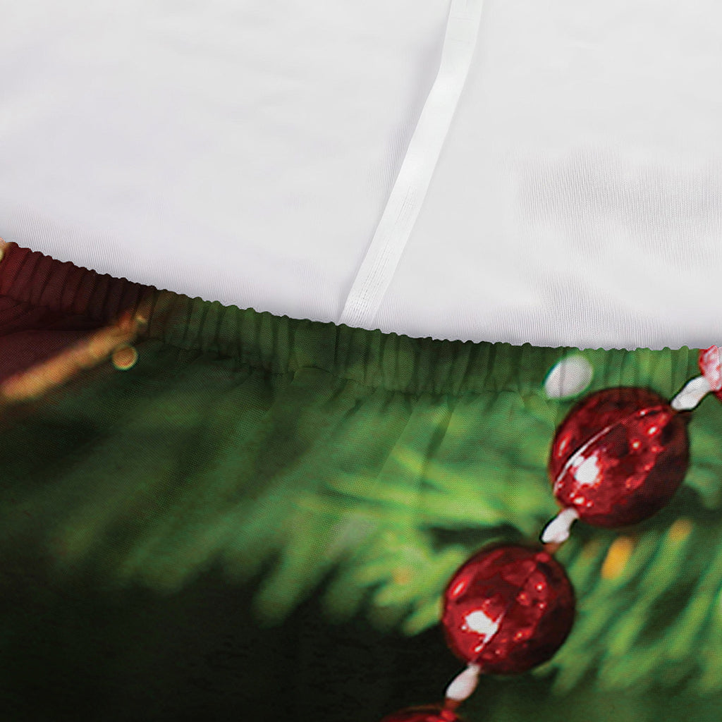 Xmas Tree Print Sofa Cover