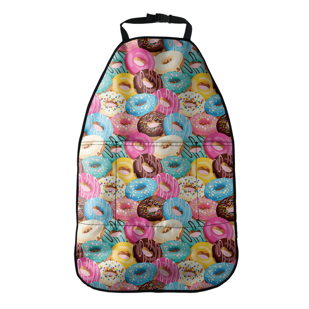 Yummy Donut Pattern Print Car Seat Organizers