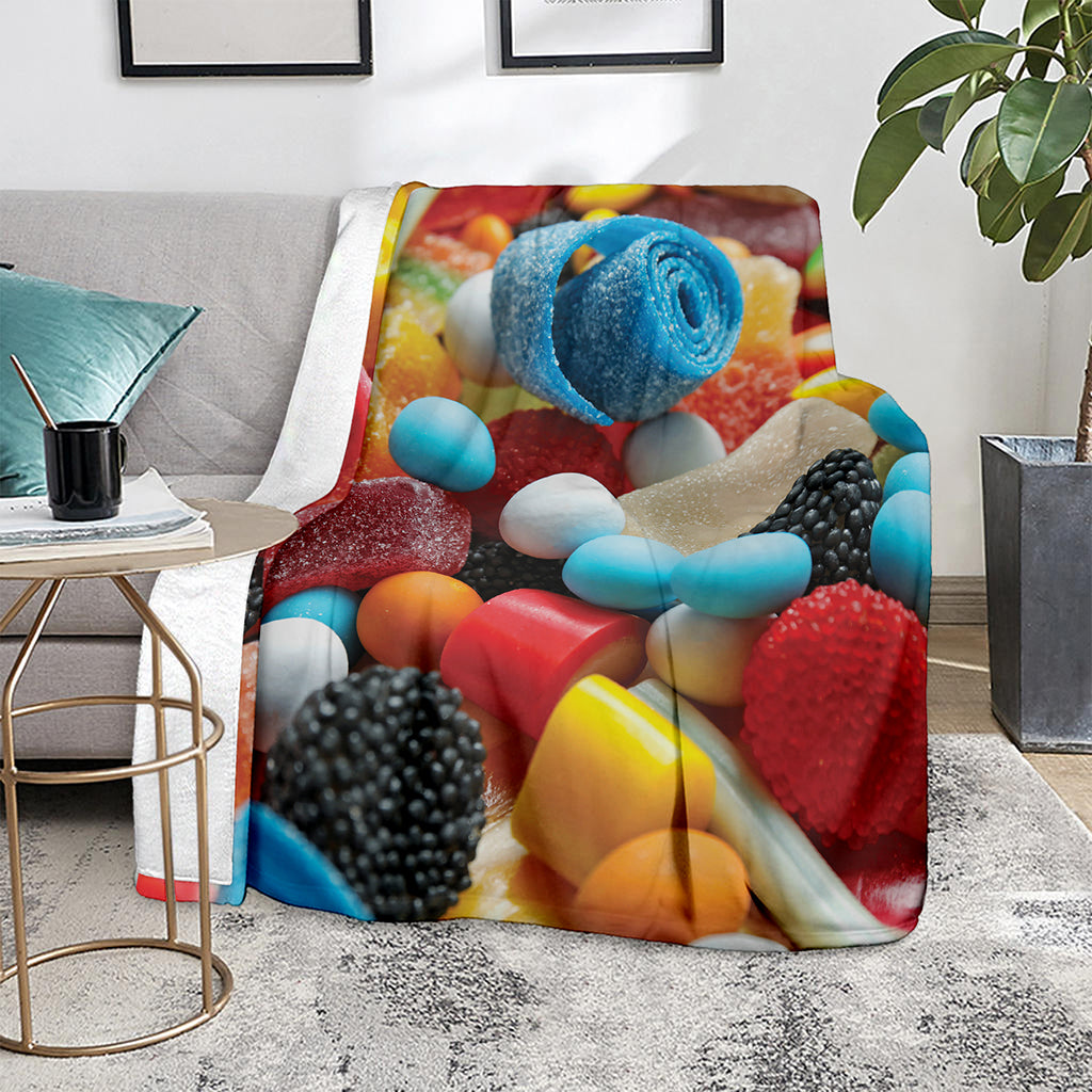 Yummy Gummy Print Blanket
