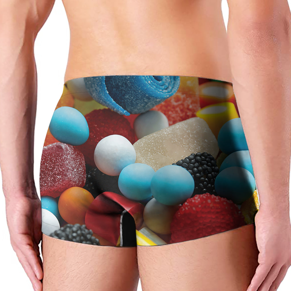 Yummy Gummy Print Men's Boxer Briefs