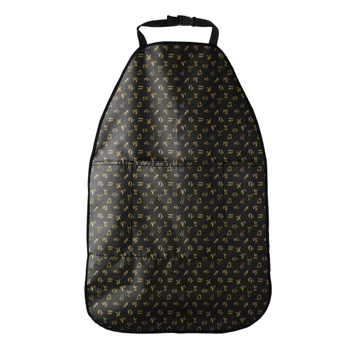 Zodiac Astrological Signs Pattern Print Car Seat Organizers