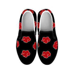 Akatsuki Black Slip On Sneakers