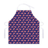 4th of July American Flag Pattern Print Adjustable Apron