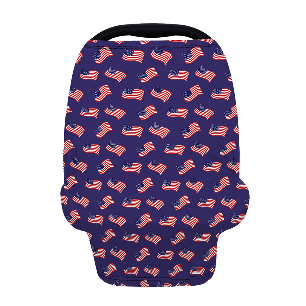 4th of July American Flag Pattern Print Baby Seat Cover