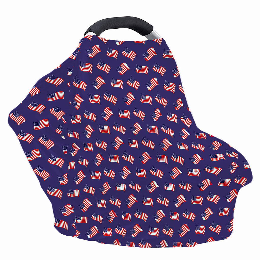 4th of July American Flag Pattern Print Baby Seat Cover