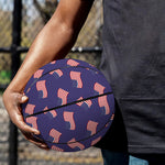 4th of July American Flag Pattern Print Basketball