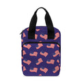 4th of July American Flag Pattern Print Bible Tote Bag