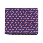 4th of July American Flag Pattern Print Bifold Wallet