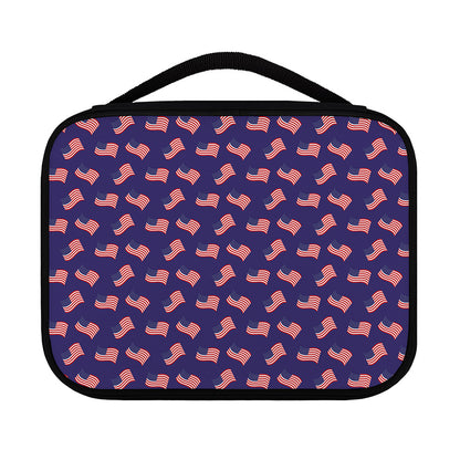4th of July American Flag Pattern Print Classic Bible Case
