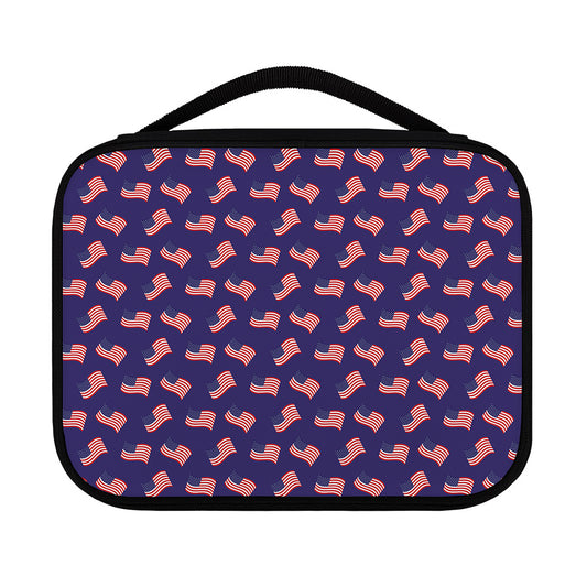 4th of July American Flag Pattern Print Classic Bible Case