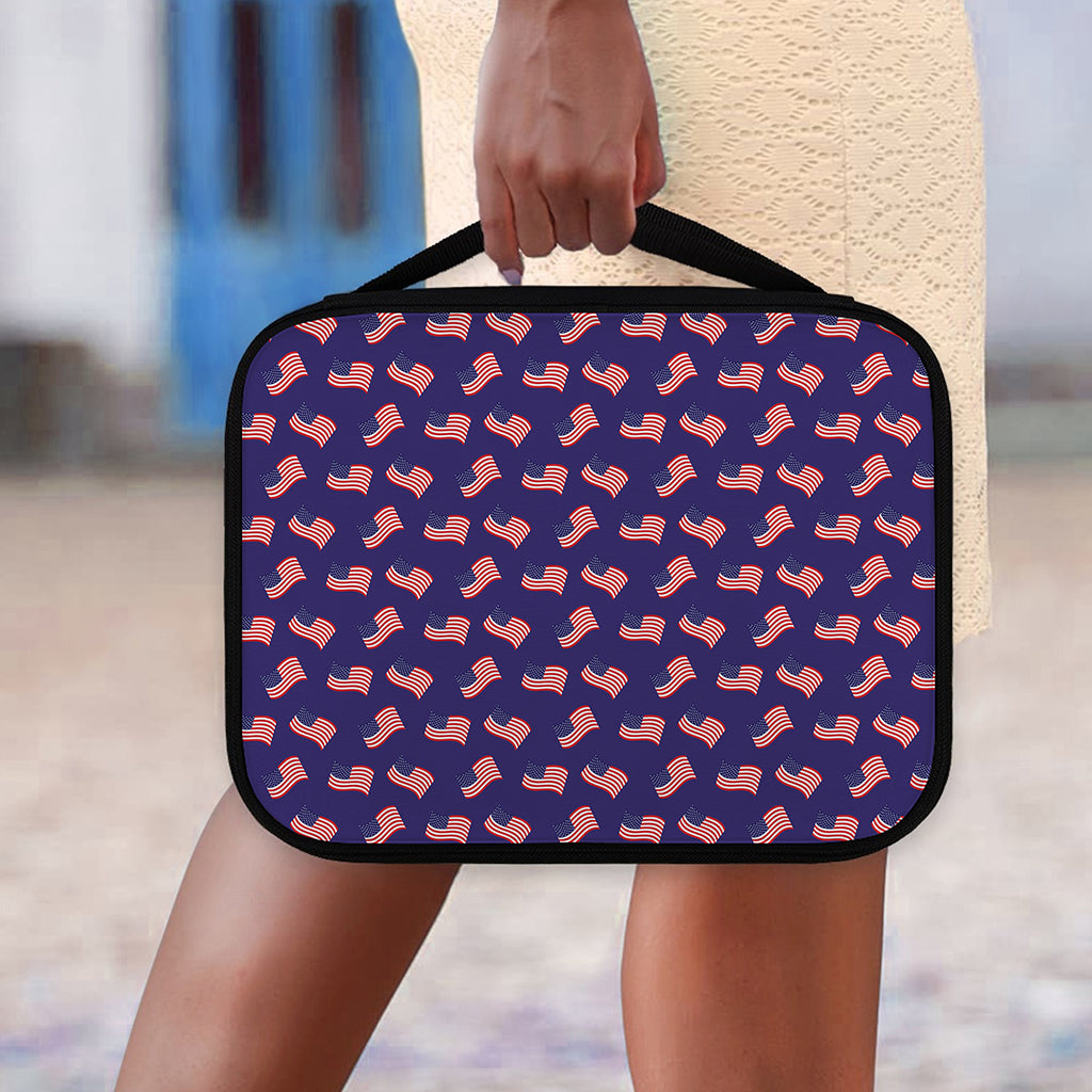 4th of July American Flag Pattern Print Classic Bible Case