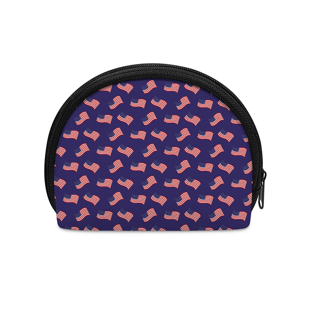 4th of July American Flag Pattern Print Coin Purse
