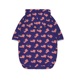 4th of July American Flag Pattern Print Dog Zip Up Hoodie