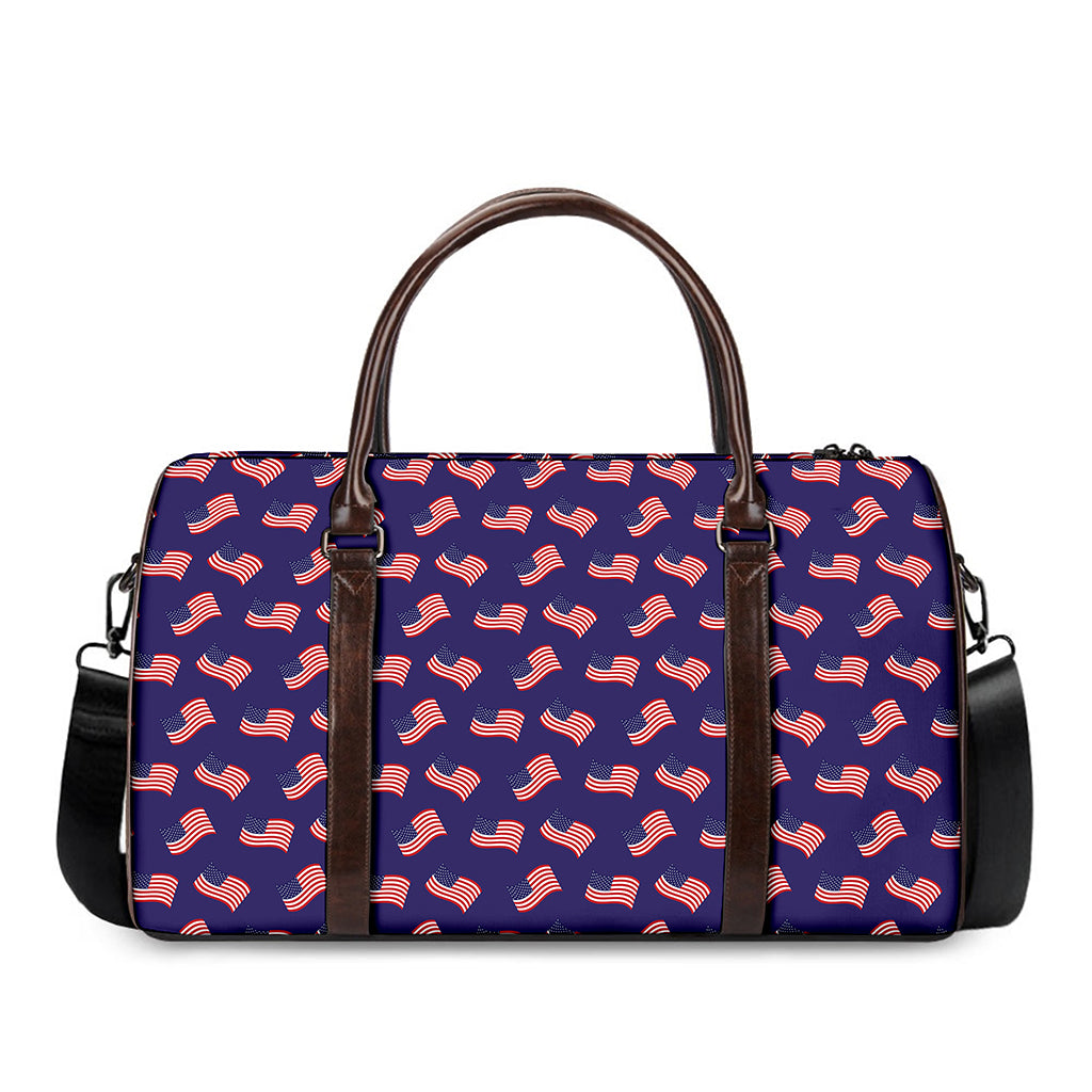 4th of July American Flag Pattern Print Duffle Bag