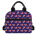 4th of July American Flag Pattern Print Insulated Lunch Bag