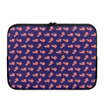 4th of July American Flag Pattern Print Laptop Sleeve