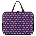 4th of July American Flag Pattern Print Laptop Sleeve With Handle