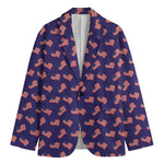 4th of July American Flag Pattern Print Men's Blazer