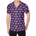 4th of July American Flag Pattern Print Men's Shirt