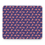 4th of July American Flag Pattern Print Mouse Pad
