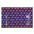 4th of July American Flag Pattern Print Placemat