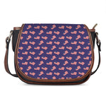 4th of July American Flag Pattern Print Saddle Bag