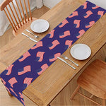 4th of July American Flag Pattern Print Table Runner