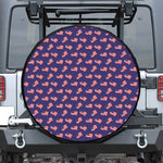 4th of July American Flag Pattern Print Tire Cover