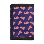4th of July American Flag Pattern Print Trifold Wallet