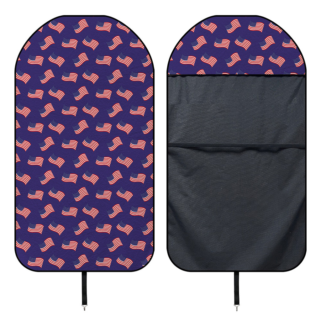 4th of July American Flag Pattern Print Waterproof Car Seat Cover