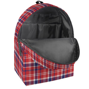 4th of July American Plaid Print Backpack